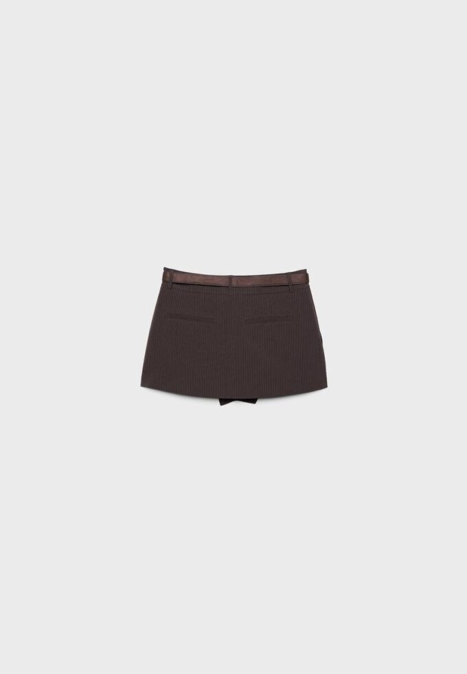 Skort med bälte