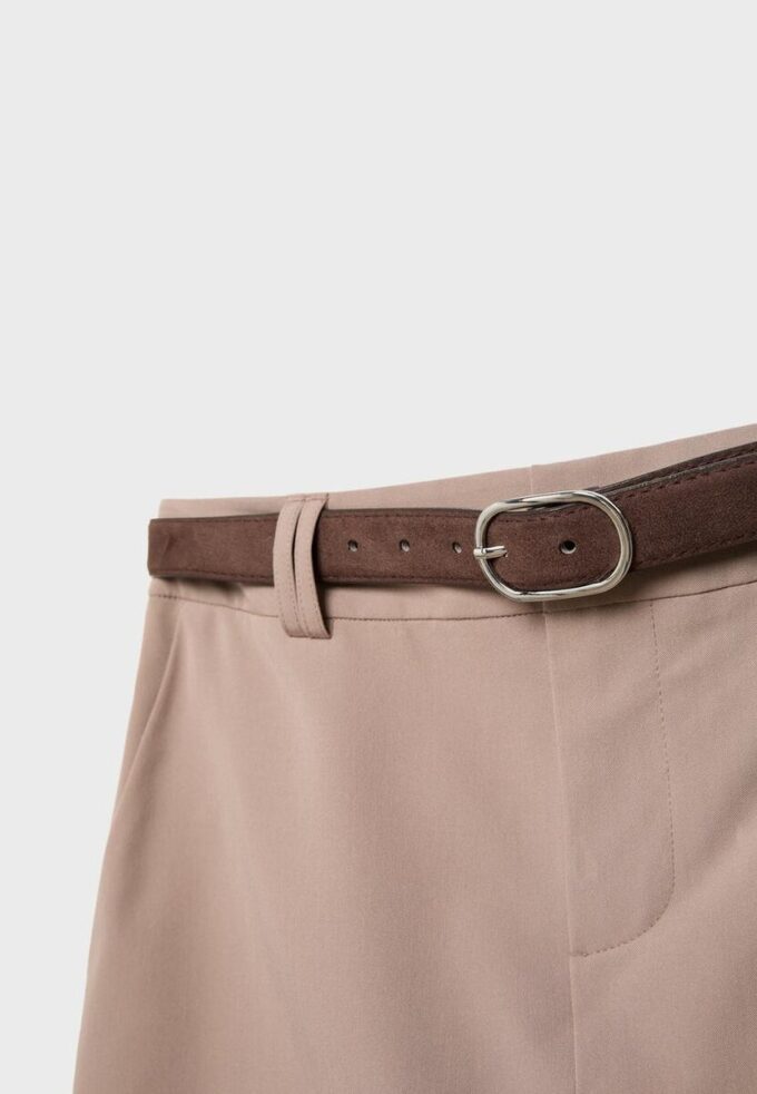 Skort med bälte Skort med bälte