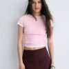 Skort med slits i sidan