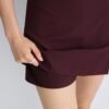 Skort med slits i sidan