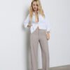 Slim fit-byxor med rak passform