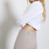 Slim fit-byxor med rak passform