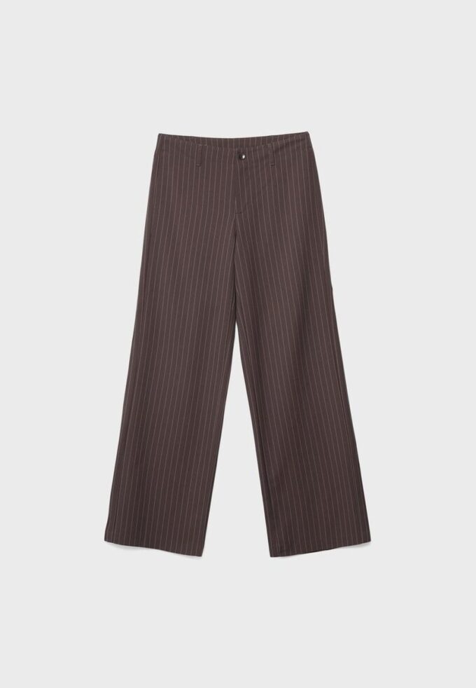 Slim fit-byxor med rak passform
