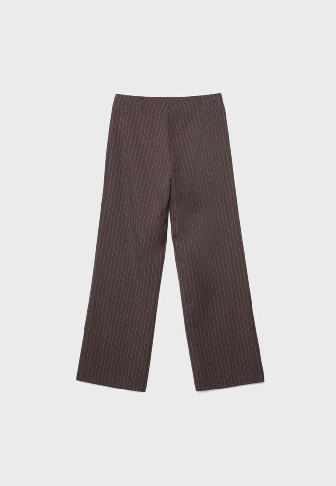 Slim fit-byxor med rak passform