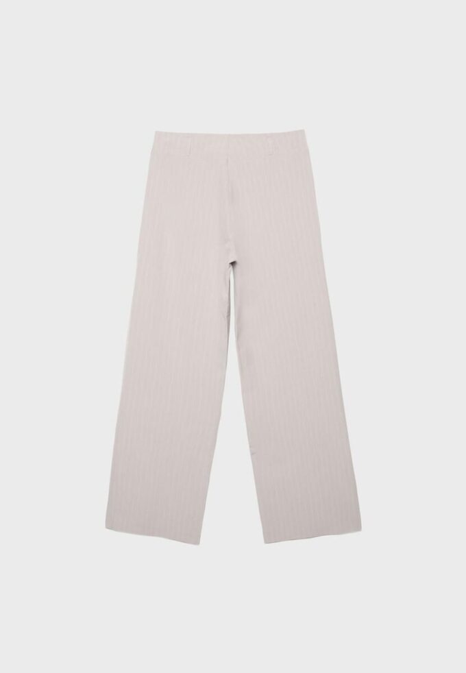 Slim fit-byxor med rak passform