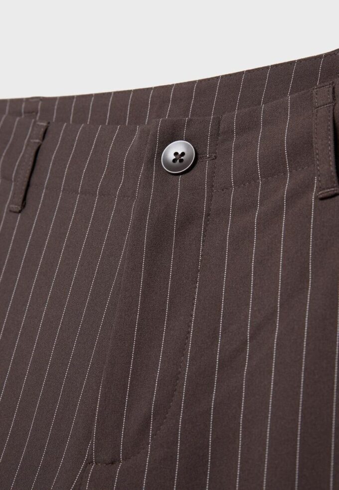 Slim fit-byxor med rak passform