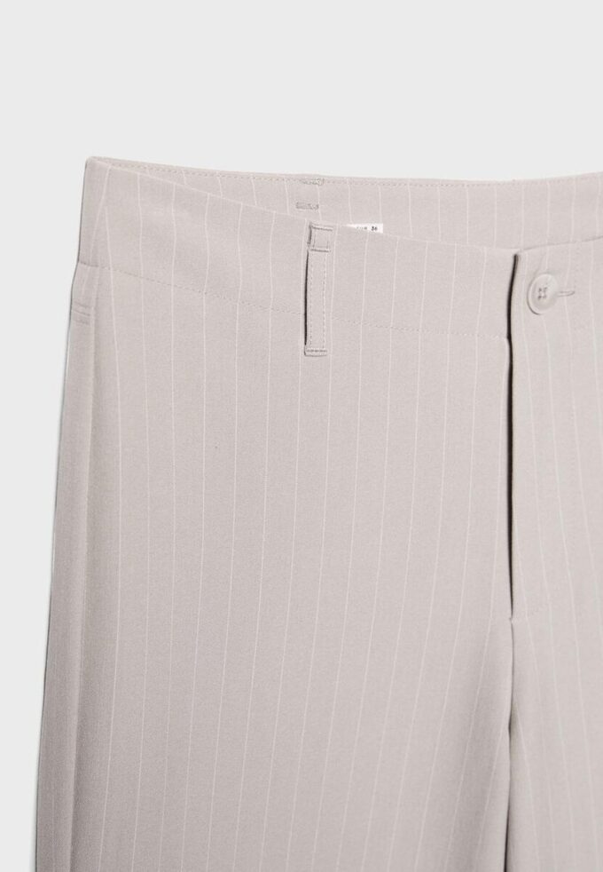 Slim fit-byxor med rak passform
