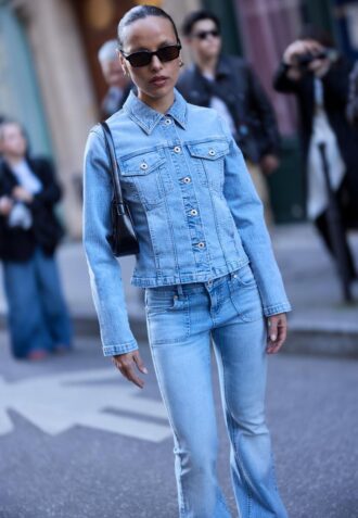 Slim Fit-jeansjacka Slim Fit-jeansjacka