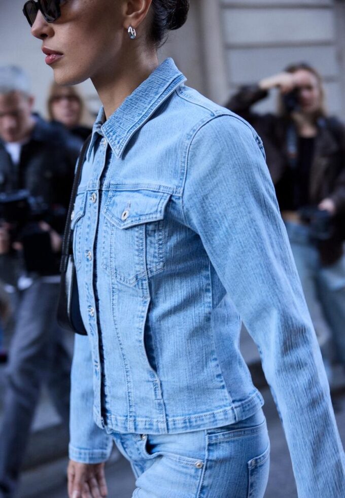 Slim Fit-jeansjacka