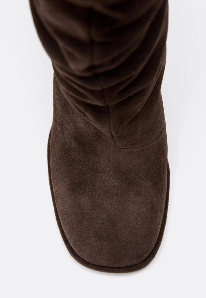 Slouchy skinnkängor med klack