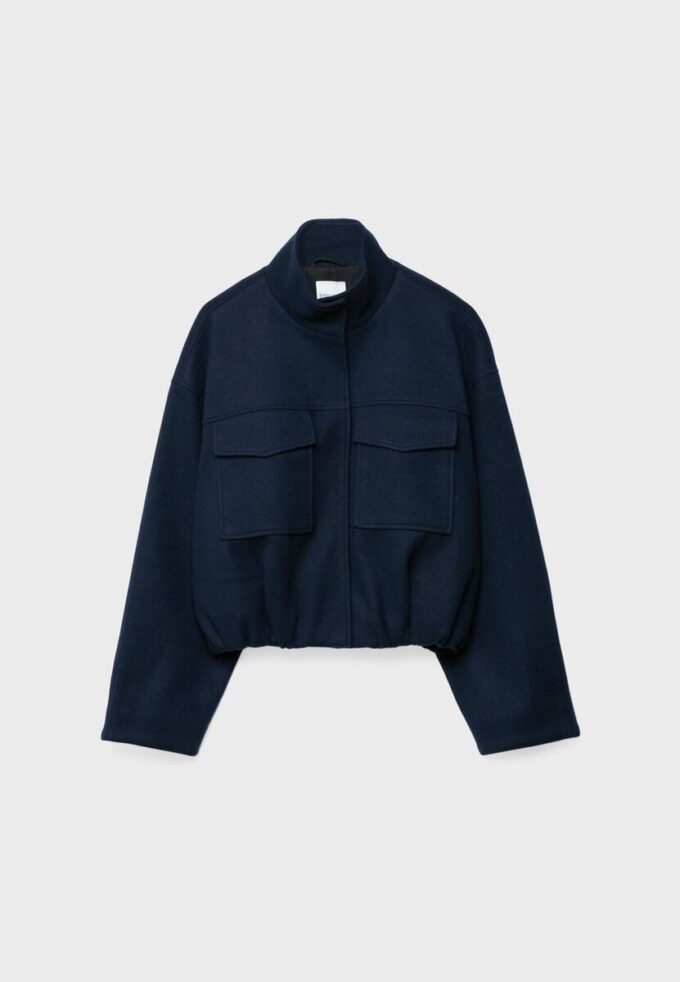 Soft Touch bomberjacka med fickor Soft Touch bomberjacka med fickor
