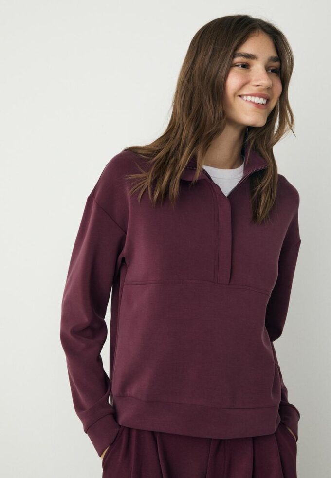Soft Touch sweatshirt med dragkedja Soft Touch sweatshirt med dragkedja