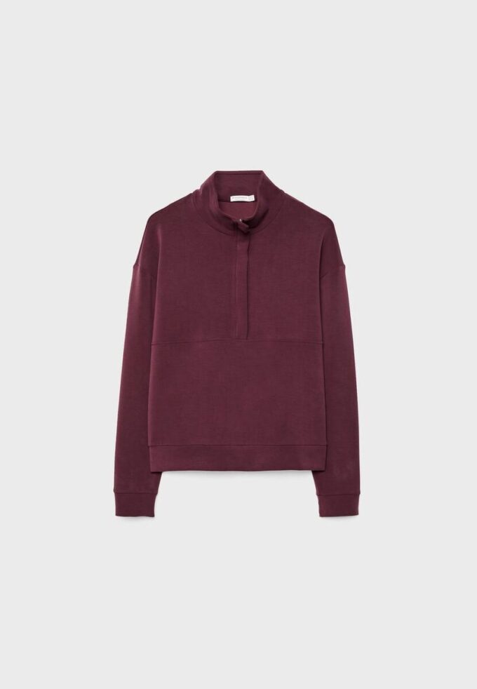 Soft Touch sweatshirt med dragkedja Soft Touch sweatshirt med dragkedja