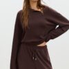 Soft Touch sweatshirt med dragkedja i sidan Soft Touch sweatshirt med dragkedja i sidan