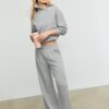 Soft Touch sweatshirt med dragkedja i sidan Soft Touch sweatshirt med dragkedja i sidan