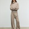 Soft Touch sweatshirt med dragkedja i sidan Soft Touch sweatshirt med dragkedja i sidan