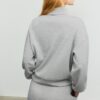 Soft Touch sweatshirt med dragkedja i sidan Soft Touch sweatshirt med dragkedja i sidan