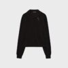 Soft Touch sweatshirt med dragkedja i sidan