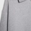 Soft Touch sweatshirt med dragkedja i sidan Soft Touch sweatshirt med dragkedja i sidan
