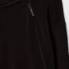 Soft Touch sweatshirt med dragkedja i sidan