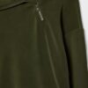 Soft Touch sweatshirt med dragkedja i sidan Soft Touch sweatshirt med dragkedja i sidan