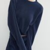 Soft Touch sweatshirt med fladdermusärmar Soft Touch sweatshirt med fladdermusärmar