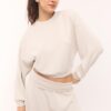 Soft Touch sweatshirt med fladdermusärmar Soft Touch sweatshirt med fladdermusärmar