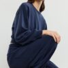Soft Touch sweatshirt med fladdermusärmar Soft Touch sweatshirt med fladdermusärmar