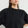 Soft Touch sweatshirt med fladdermusärmar Soft Touch sweatshirt med fladdermusärmar