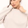 Soft Touch sweatshirt med fladdermusärmar Soft Touch sweatshirt med fladdermusärmar