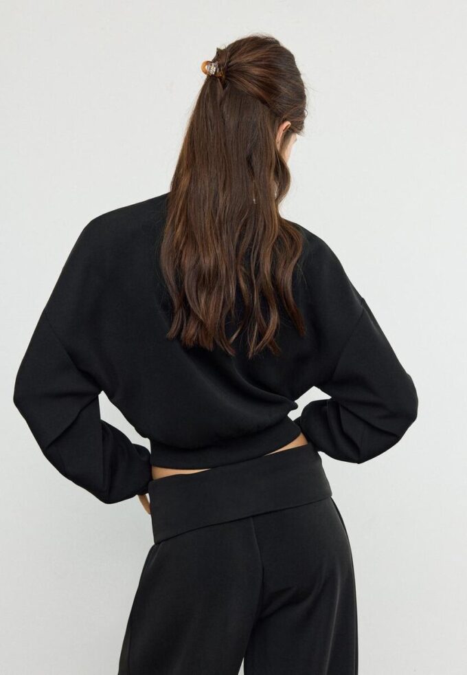 Soft Touch sweatshirt med fladdermusärmar Soft Touch sweatshirt med fladdermusärmar