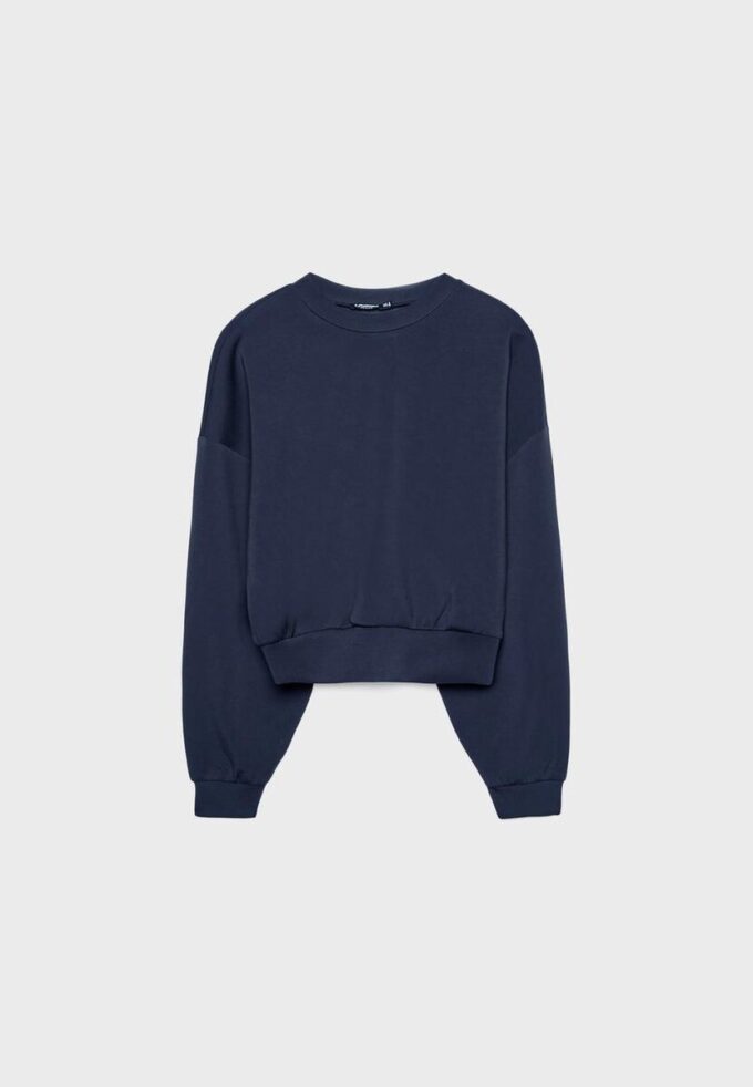 Soft Touch sweatshirt med fladdermusärmar Soft Touch sweatshirt med fladdermusärmar