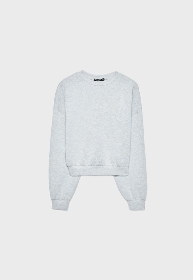 Soft Touch sweatshirt med fladdermusärmar Soft Touch sweatshirt med fladdermusärmar