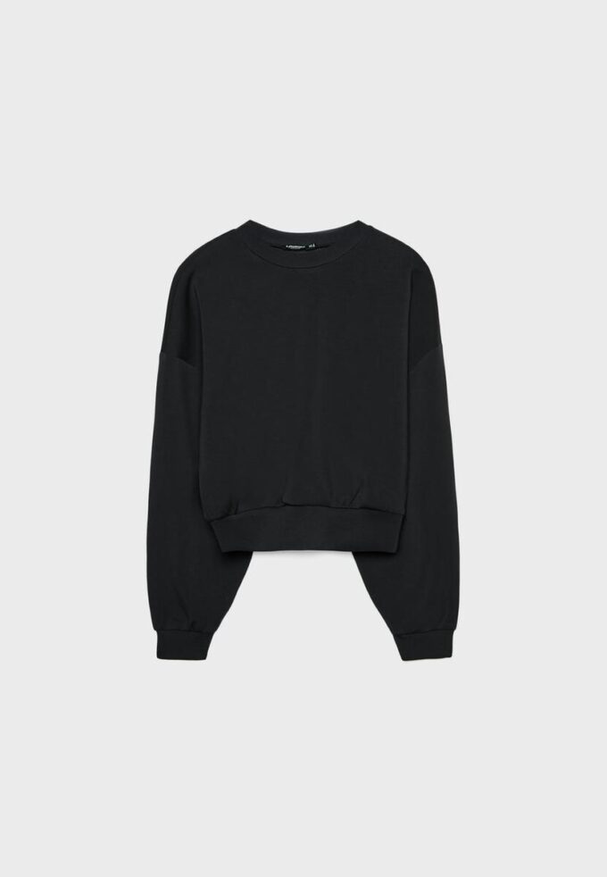 Soft Touch sweatshirt med fladdermusärmar Soft Touch sweatshirt med fladdermusärmar