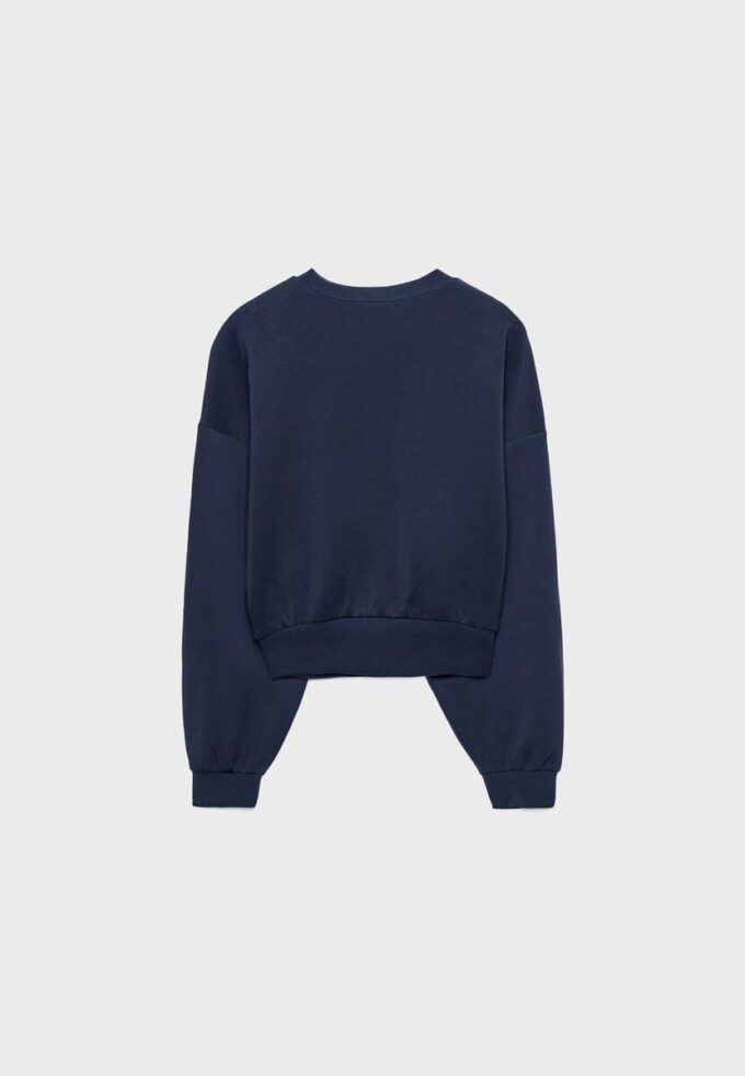 Soft Touch sweatshirt med fladdermusärmar Soft Touch sweatshirt med fladdermusärmar