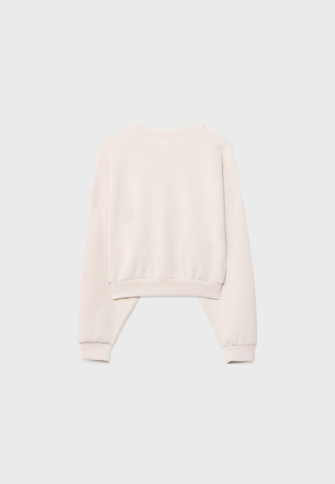 Soft Touch sweatshirt med fladdermusärmar Soft Touch sweatshirt med fladdermusärmar