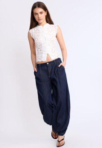 Spets-Qipao-Toppar