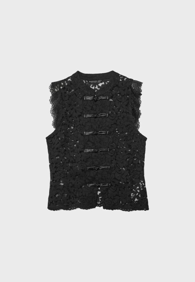 Spets-Qipao-Toppar Spets-Qipao-Toppar