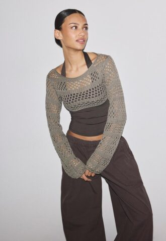 Stickad bolero
