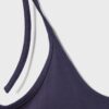 Stickad halterneck-toppar