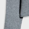 Stickat T-shirt med rund hals