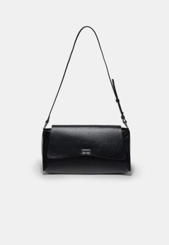 Stor crossbody-väska med lock