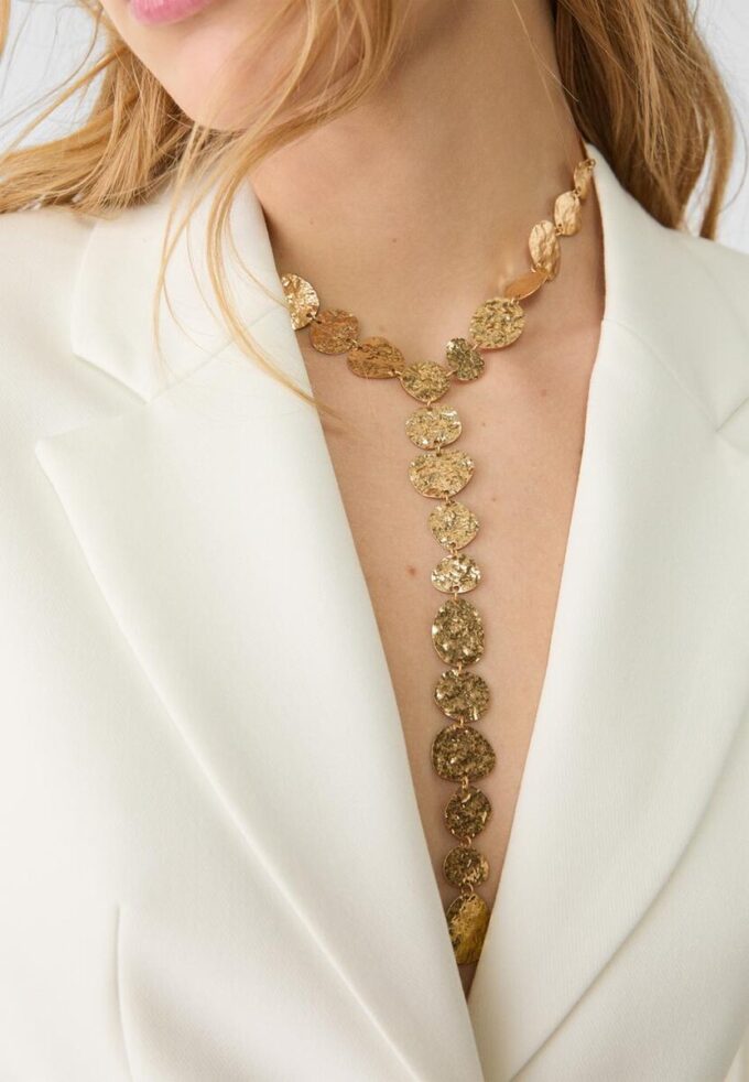 Strukturerat Lariat-halsband