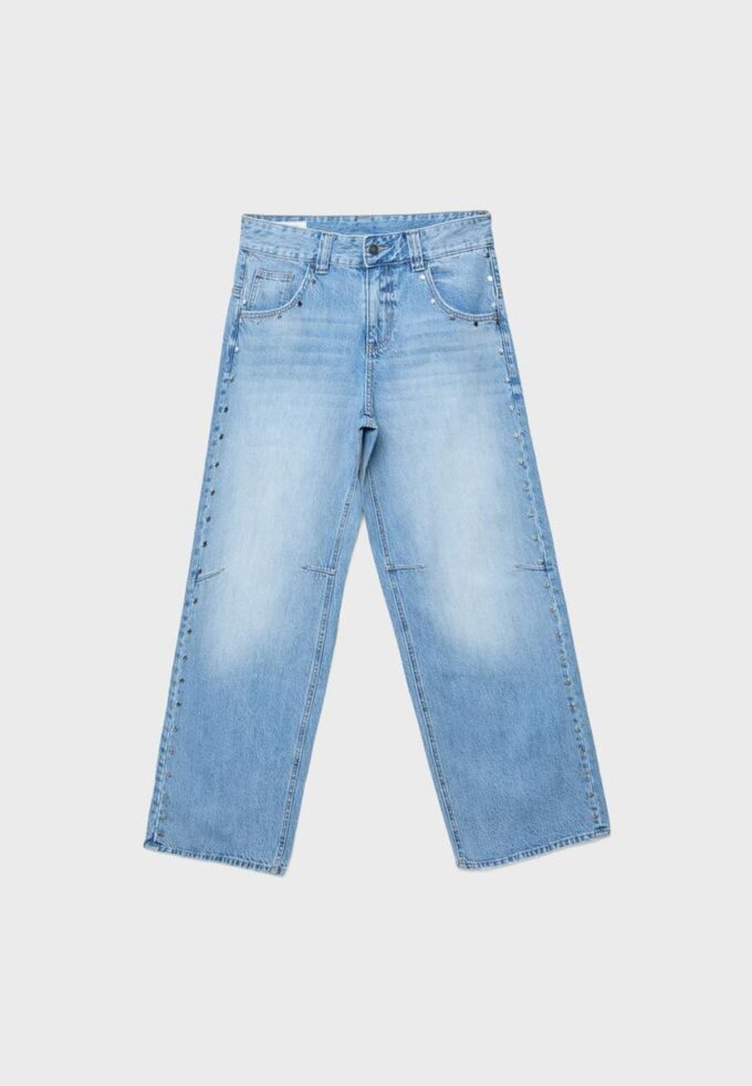 Superbaggy jeans med stjärnor på sidorna Superbaggy jeans med stjärnor på sidorna
