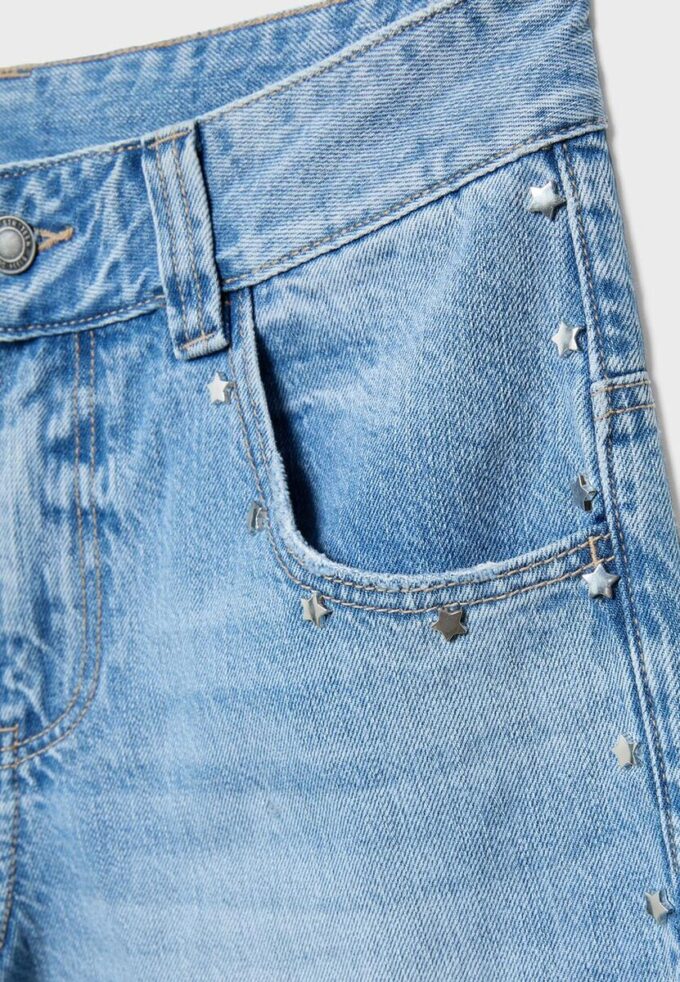 Superbaggy jeans med stjärnor på sidorna Superbaggy jeans med stjärnor på sidorna