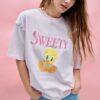 Sweety kortärmad T-shirt med rund hals