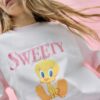 Sweety kortärmad T-shirt med rund hals