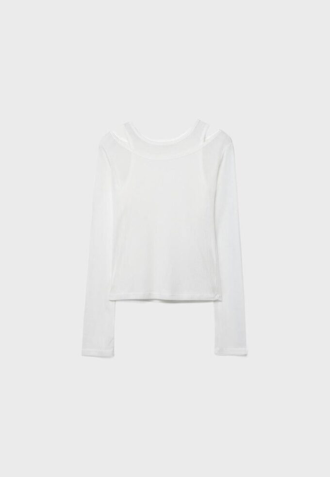 T-shirt i dubbla lager