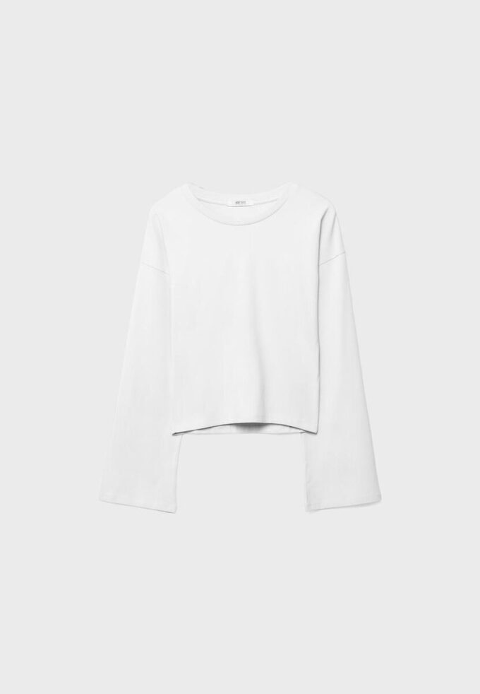 T-shirt med kimonorärmar