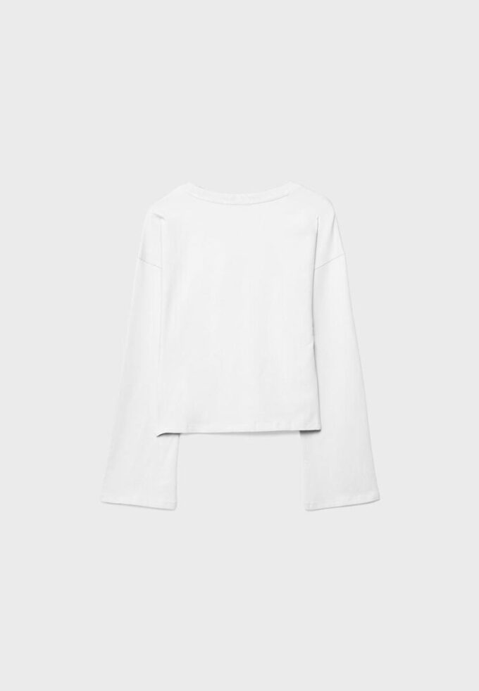 T-shirt med kimonorärmar